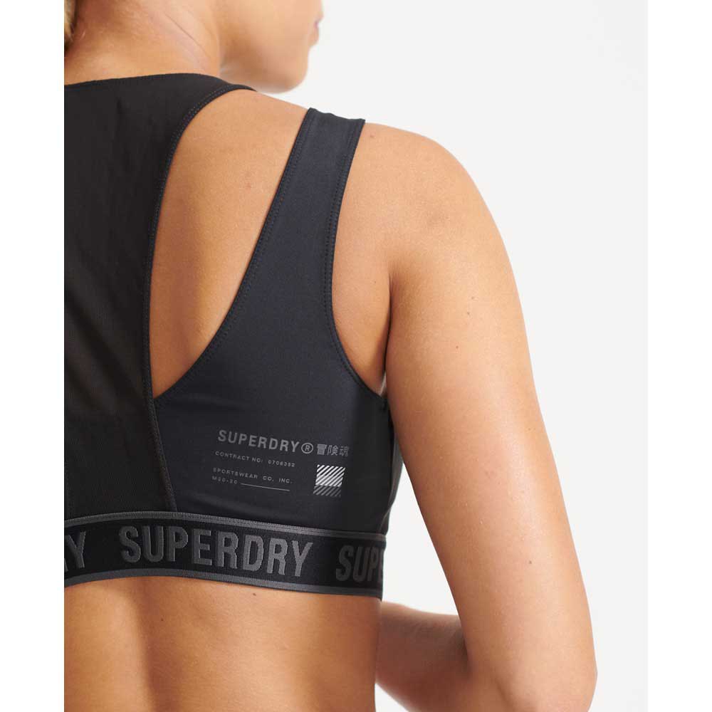 Superdry Sports -Bh Train 2 Layer Mid Impact