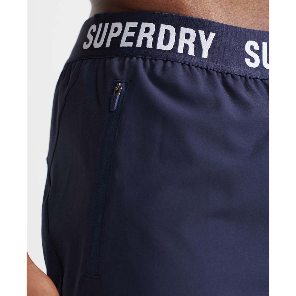 Superdry Uomo Sport & Swimwear Abbigliamento sportivo Shorts sportivi Sport Pantaloncini a doppio strato Train 
