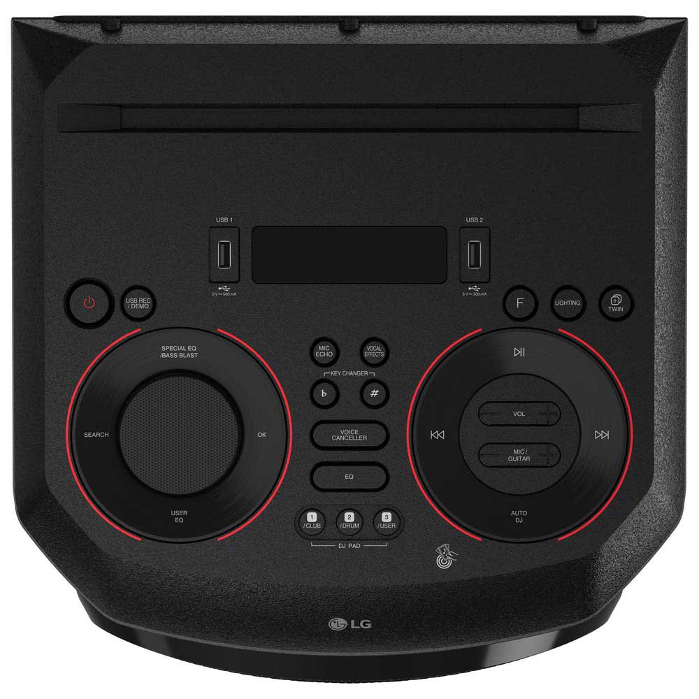 Altavoz LG XBOOM ON5 - Alta Potencia 400W, Música, LED, Bluetooth, USB, DJ,  Karaoke, Fiesta, Speaker