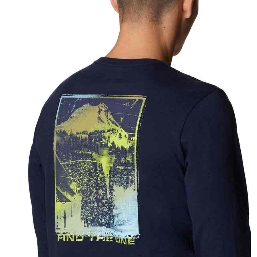 Columbia T-shirt à manches longues Pikewood Graphic
