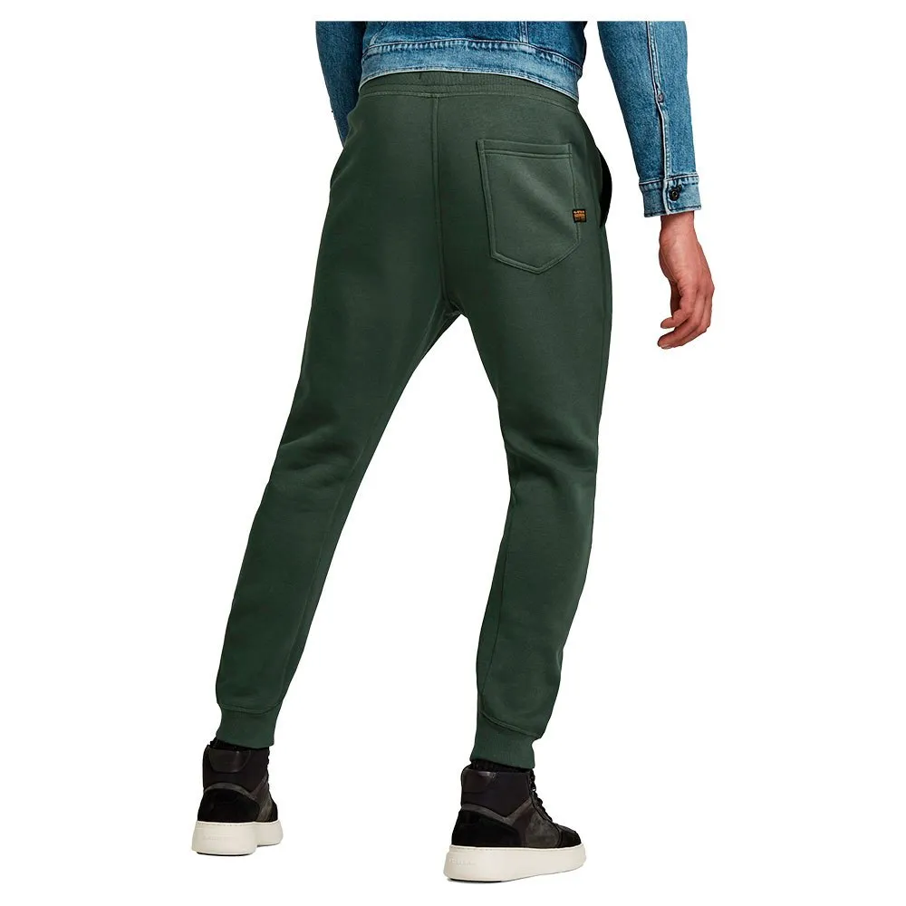 G-STAR Herren Premium Core Type C Sweat Pants – Slim Fit, Abgerundeter Saum, Rippbund, Mit G-Star Stickerei