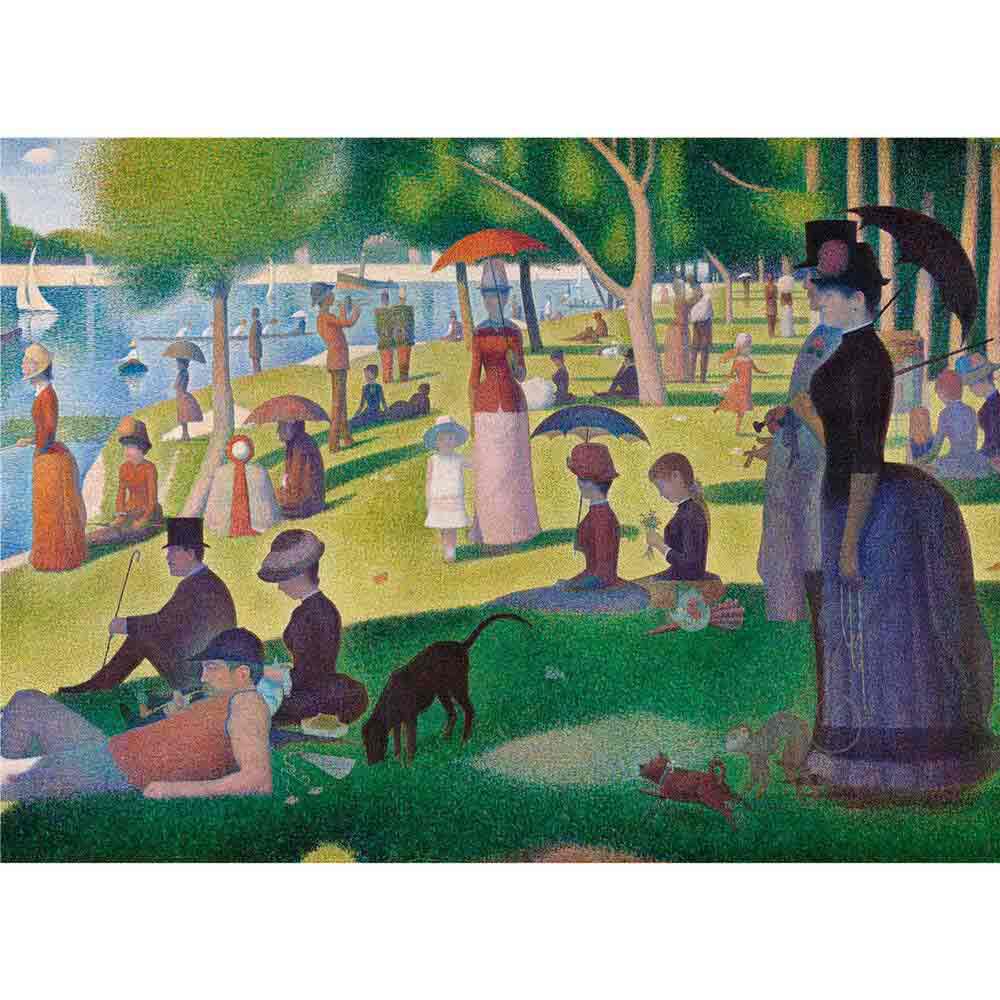 Clementoni A Sunday Afternoon On The Island Of The Grande Jatte Musseum Collection Puzzle 1000 Pieces