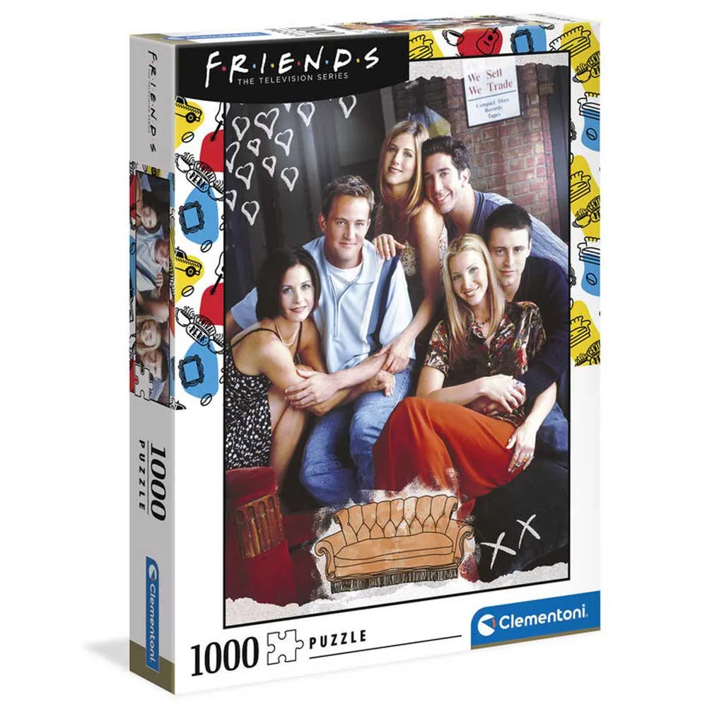 Clementoni Friends Puzzle 1000 Pieces Multicolor Kidinn