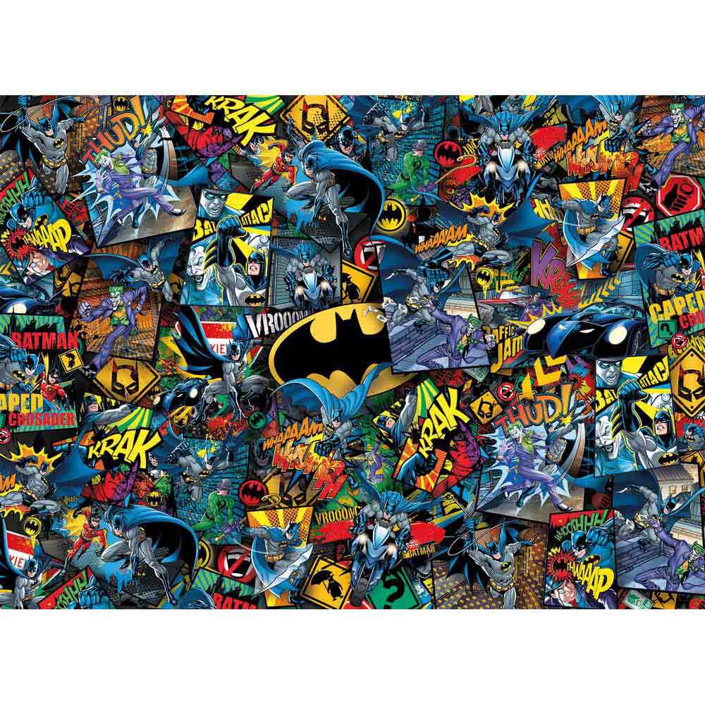 Clementoni Gåde Impossible Batman DC Comics 1000 Stykker