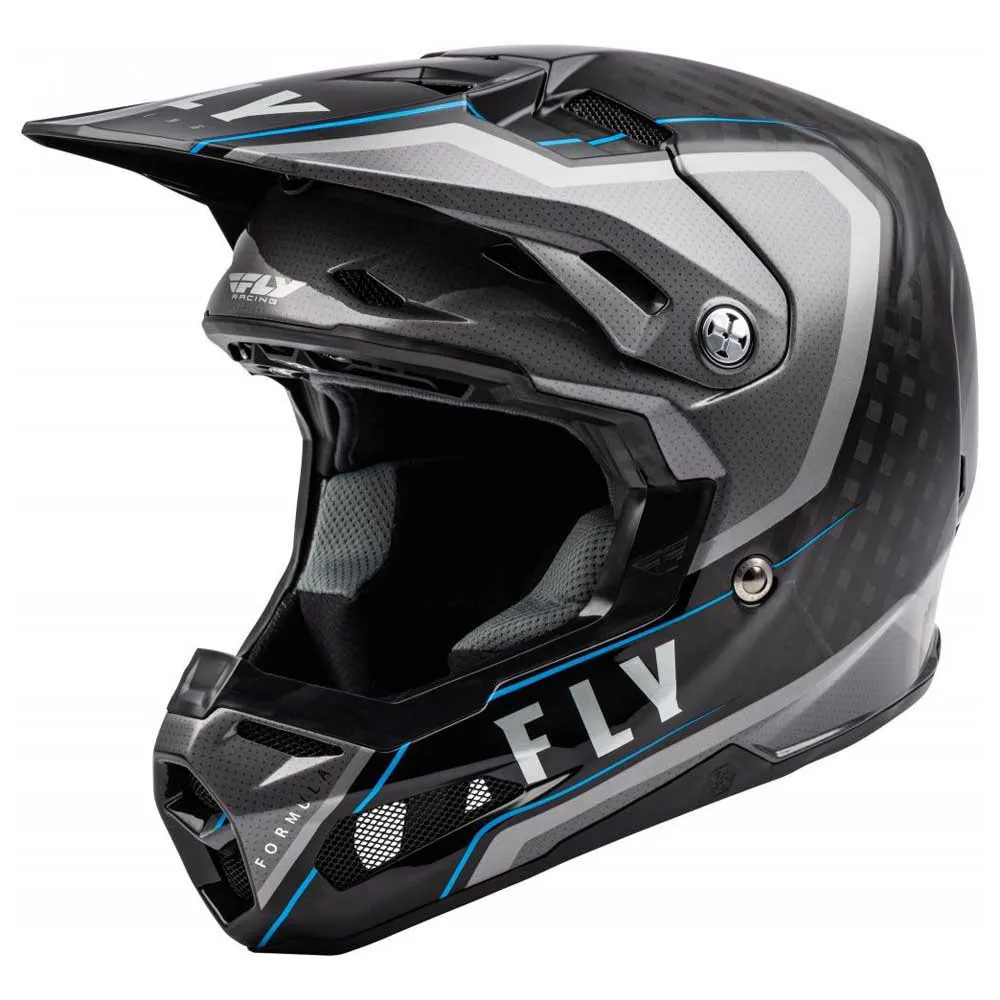 Fly racing Formula Carbon Axon 2021 off-road helmet Black| Motardinn