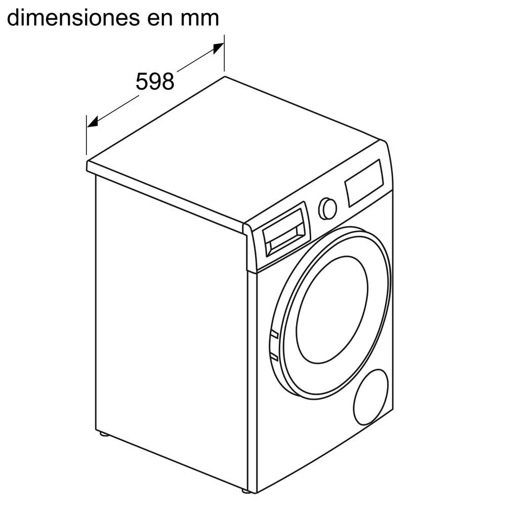 Bosch Vaskemaskine Tørretumbler WNA13400ES