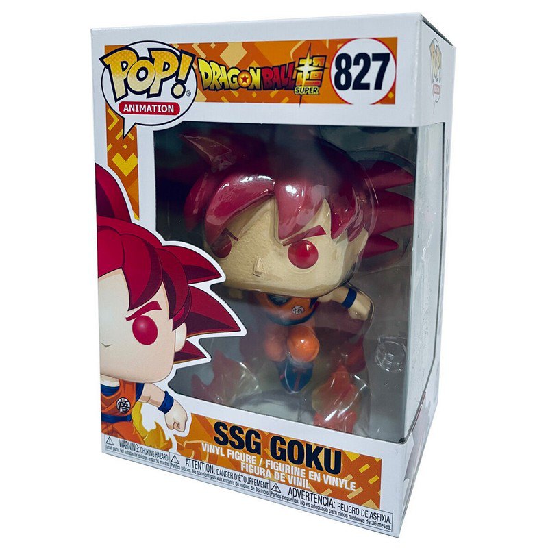 Funko POP Dragon Ball Super-Super Saiyan God Goku Exclusive Multicolor|  Kidinn