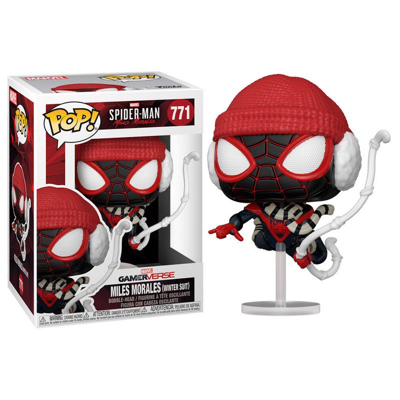 Winter Suit Spider-Man Funko 54692 POP Games Miles Morales Miles 