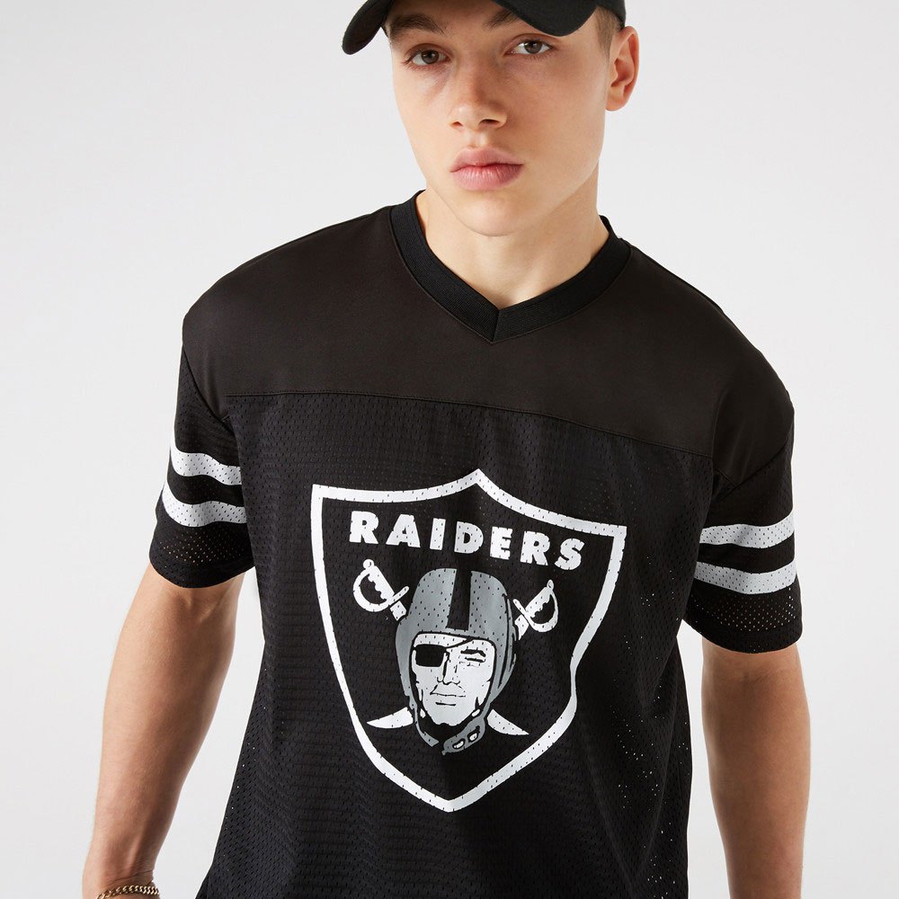 NFL Script Graphic Las Vegas Raiders Oversized T-Shirt D02_711