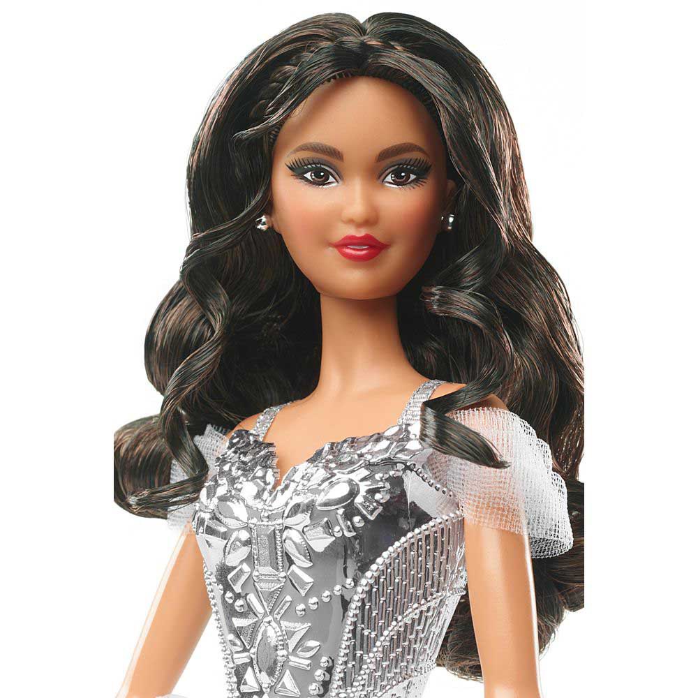 Barbie Signature Fiesta Collectible Toy With Brunette Waves And Ball Gown
