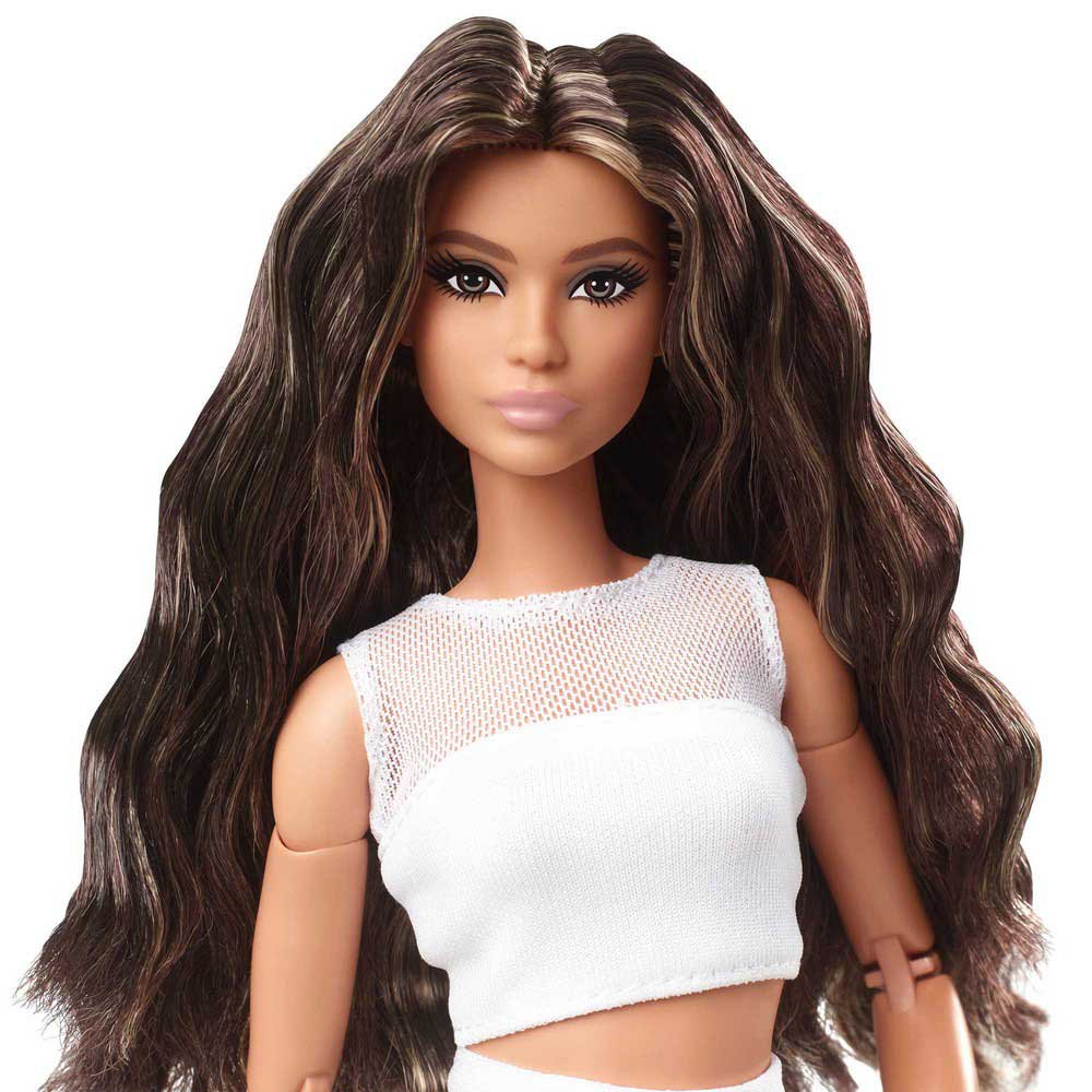 Barbie Rajoittamaton Liike Ruskeat Hiukset Ja Muotiasusteet Original