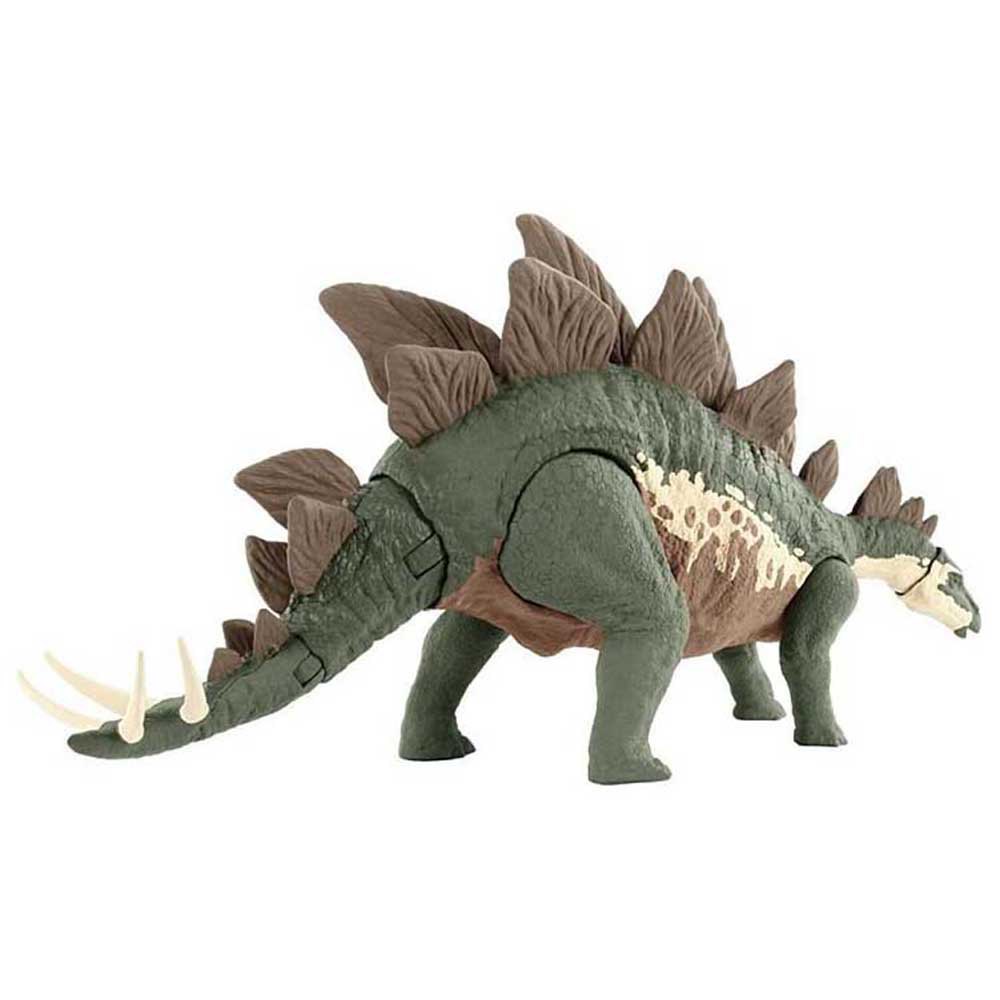 Jurassic world Evasione Figura Articolata Di Dinosauro Che Fugge Dalla Sua Gabbia Stegosaurus
