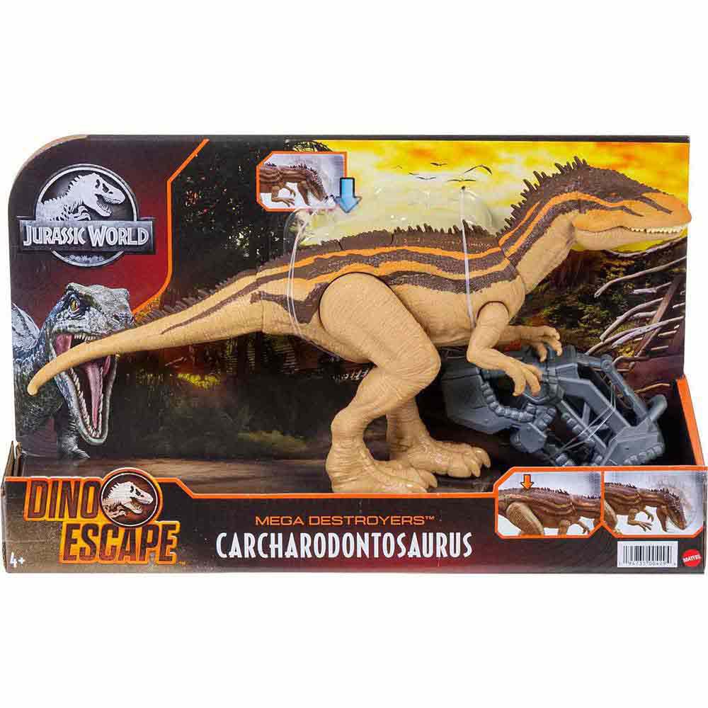 Jurassic world Mega Destroyers Carcharodontosaurus Gelede Dinosaurusaanvallen