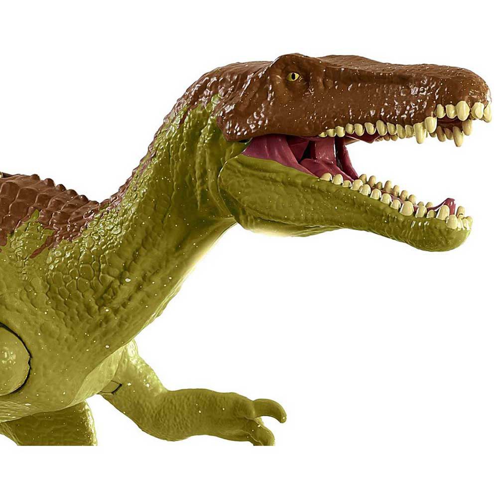 Jurassic world Roar And Strike Dinosauruksen Nivelleluhahmo äänillä Baryonyx