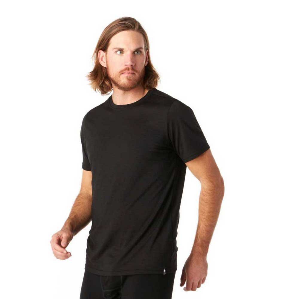 SmartWool Mens Smartwool Merino Sport 150 T Shirt Tee Top Black Sports Outdoors 