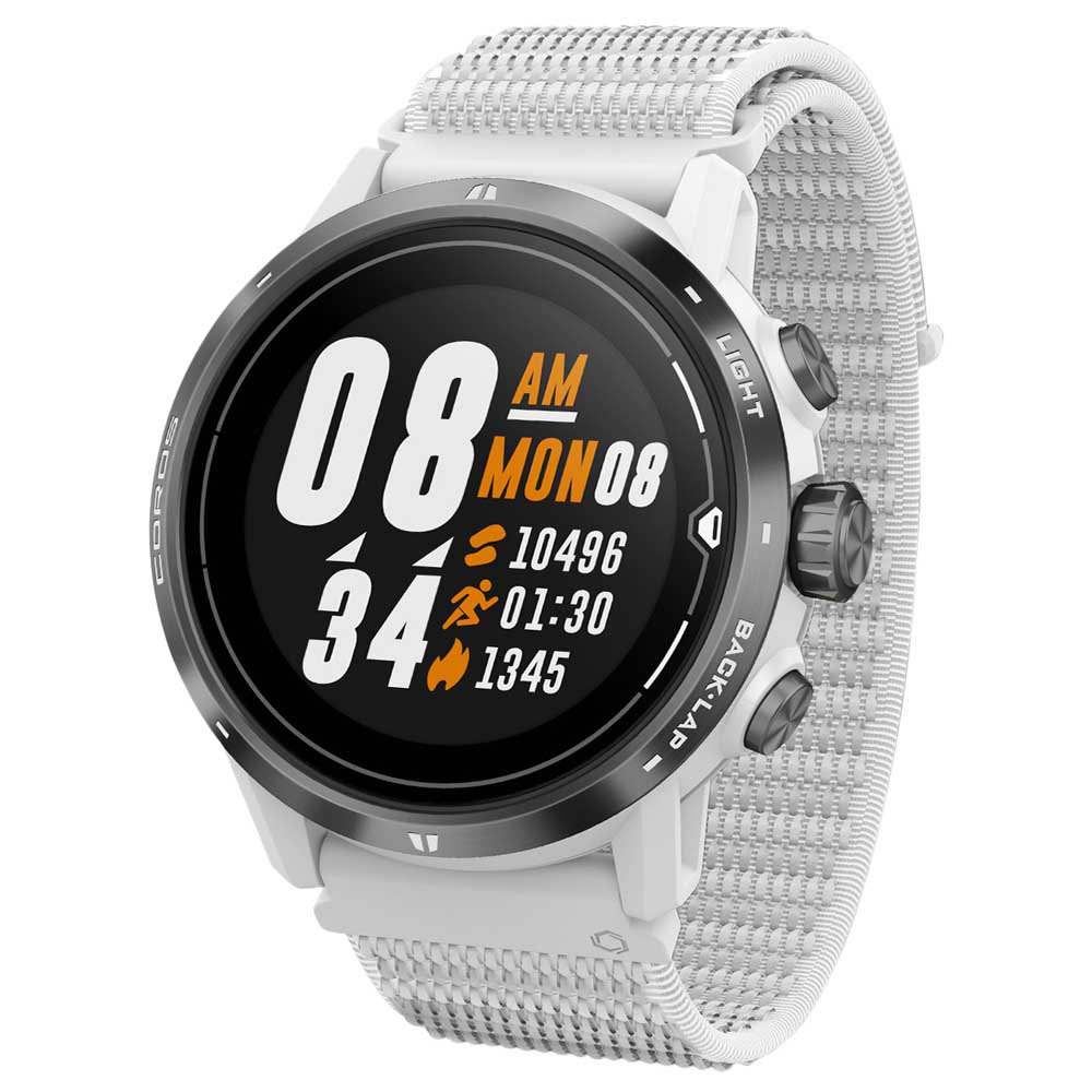 Gå ned Konkurrence Atlantic Coros Apex Pro Premium Multisport GPS Watch, White | Bikeinn