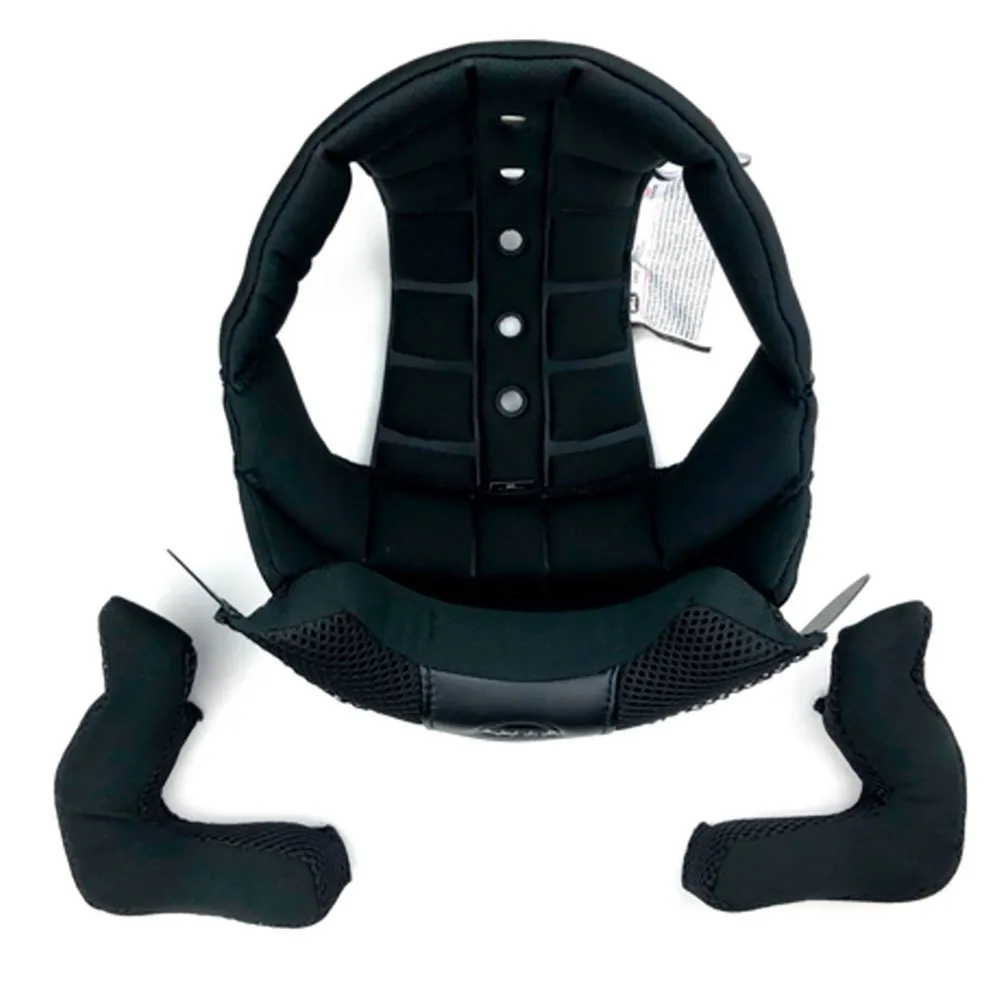Bell moto Broozer Liner&Cheek Pads Black Motardinn