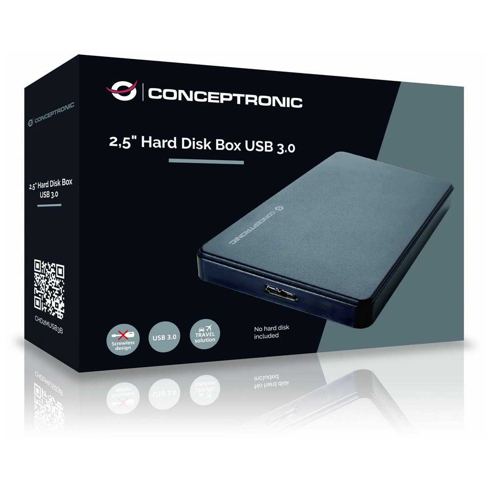 Conceptronic CHD2MUSB3B 2.5´´ 외장 HDD 하드 드라이브