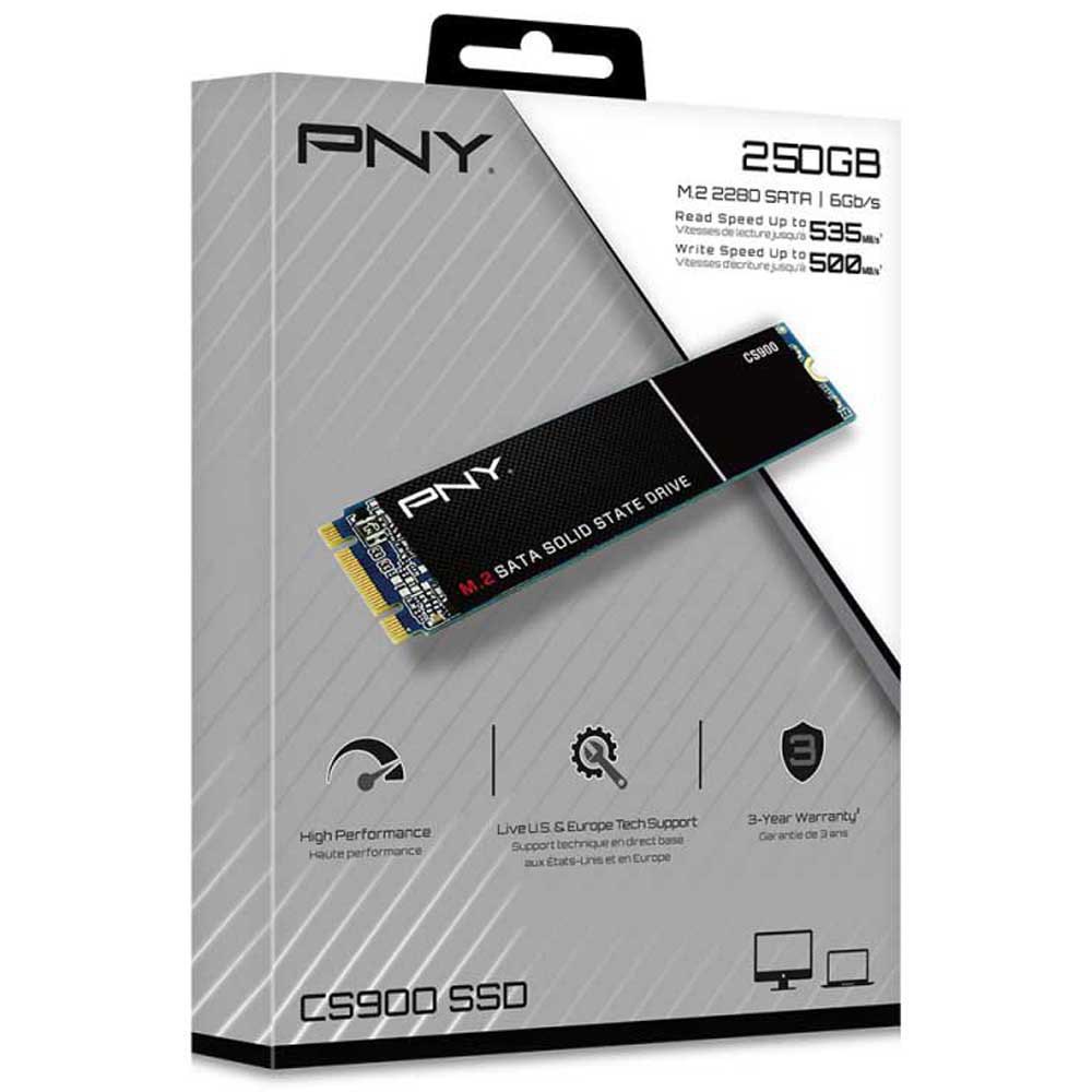 Pny M280CS900-250-RB NVMe 250GB SSD-hårddisk M.2