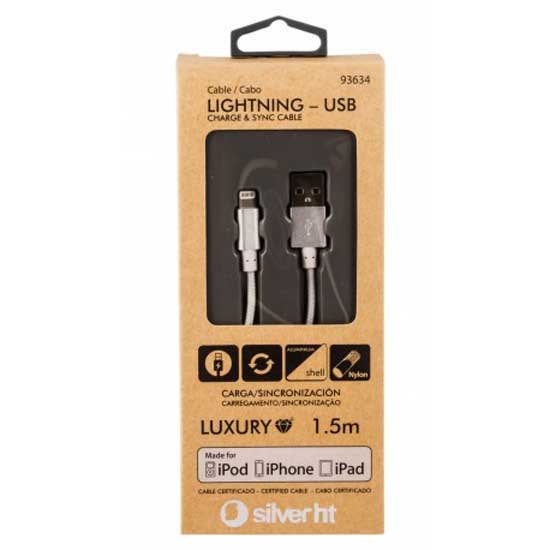 Silverht USB-A-Lightning-kaapeli M/M 1.5 M