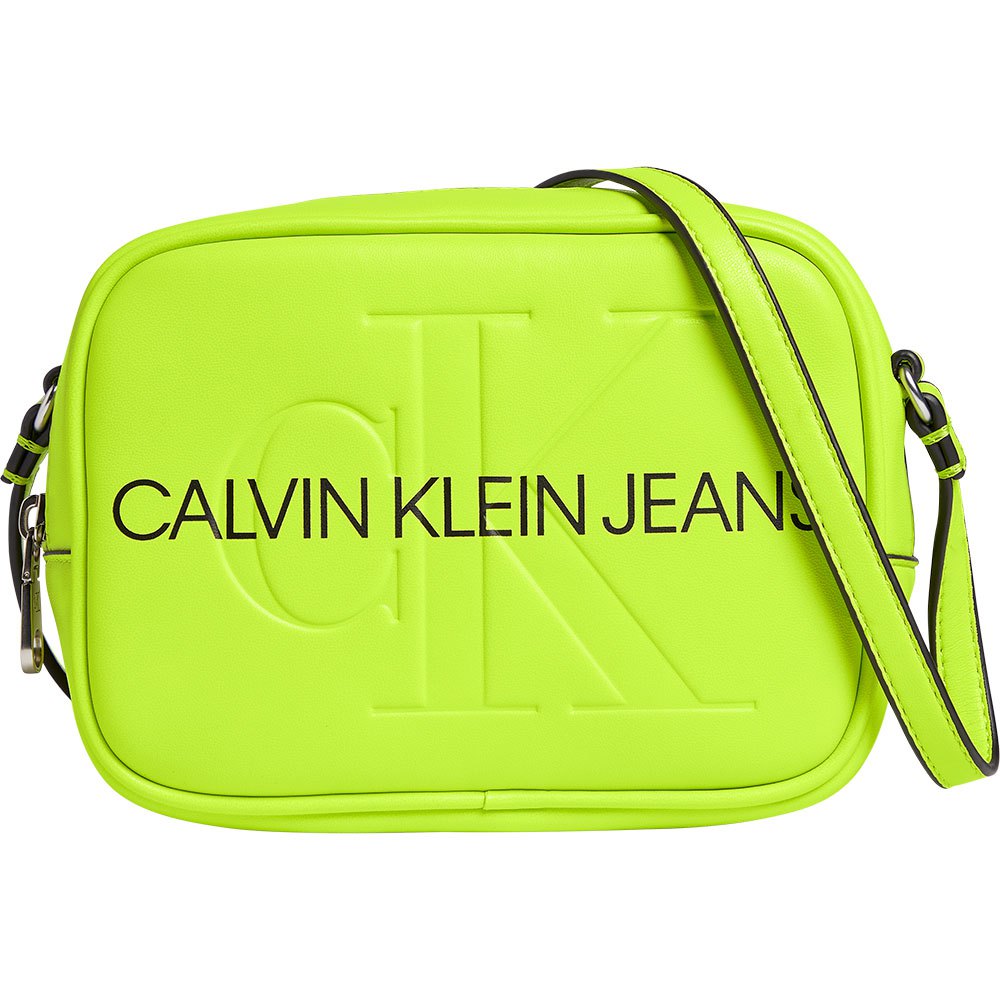 Calvin klein Sculpted Camera Bag Mono Crossbody Green | Dressinn