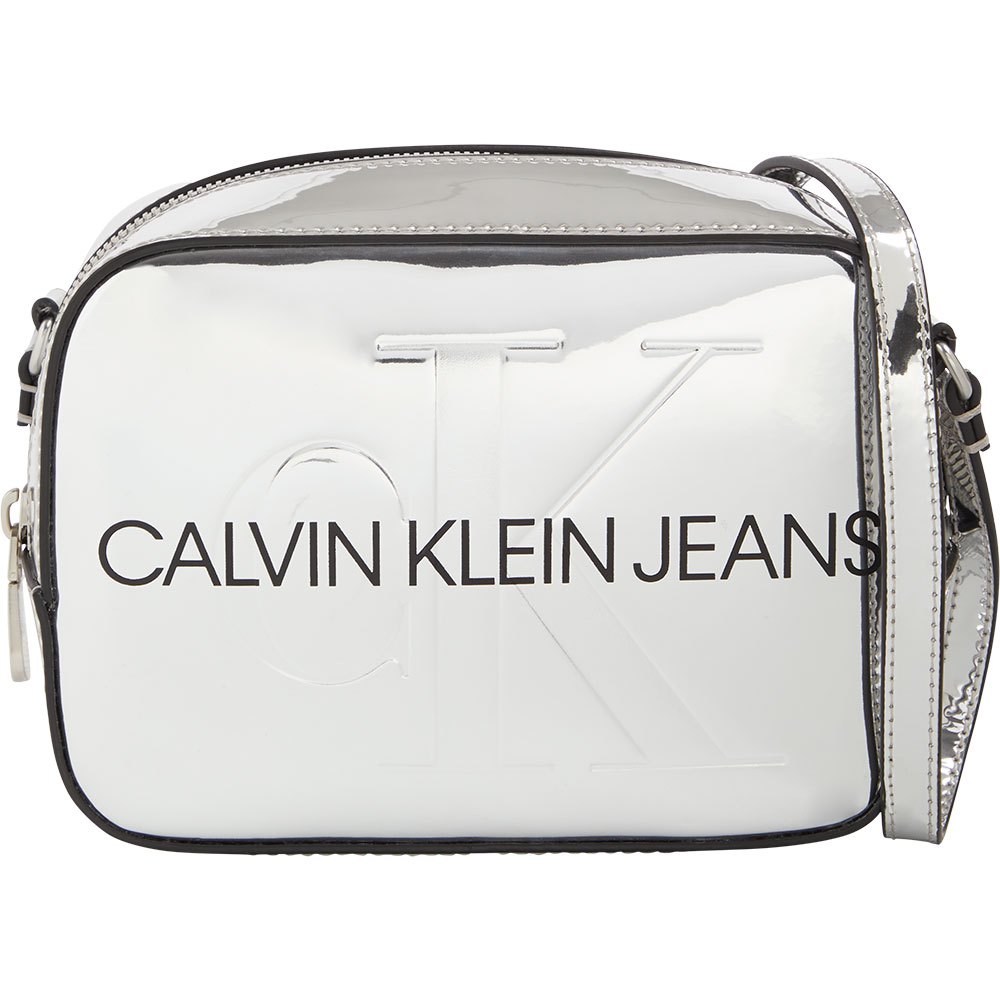 Calvin klein Messenger Taske Sculpted Camera Bag Silver Bodysuit Dressinn Tasker