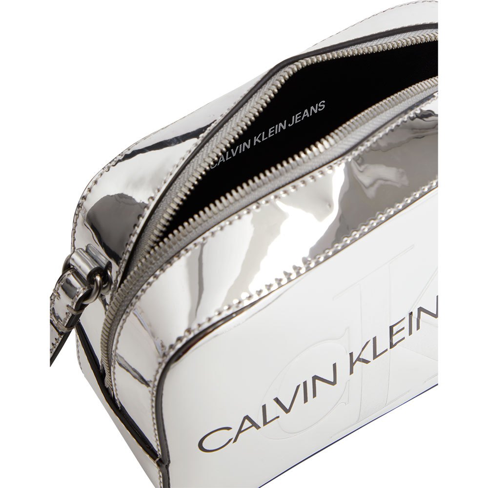 Calvin klein Messenger Taske Sculpted Camera Bag Silver Bodysuit