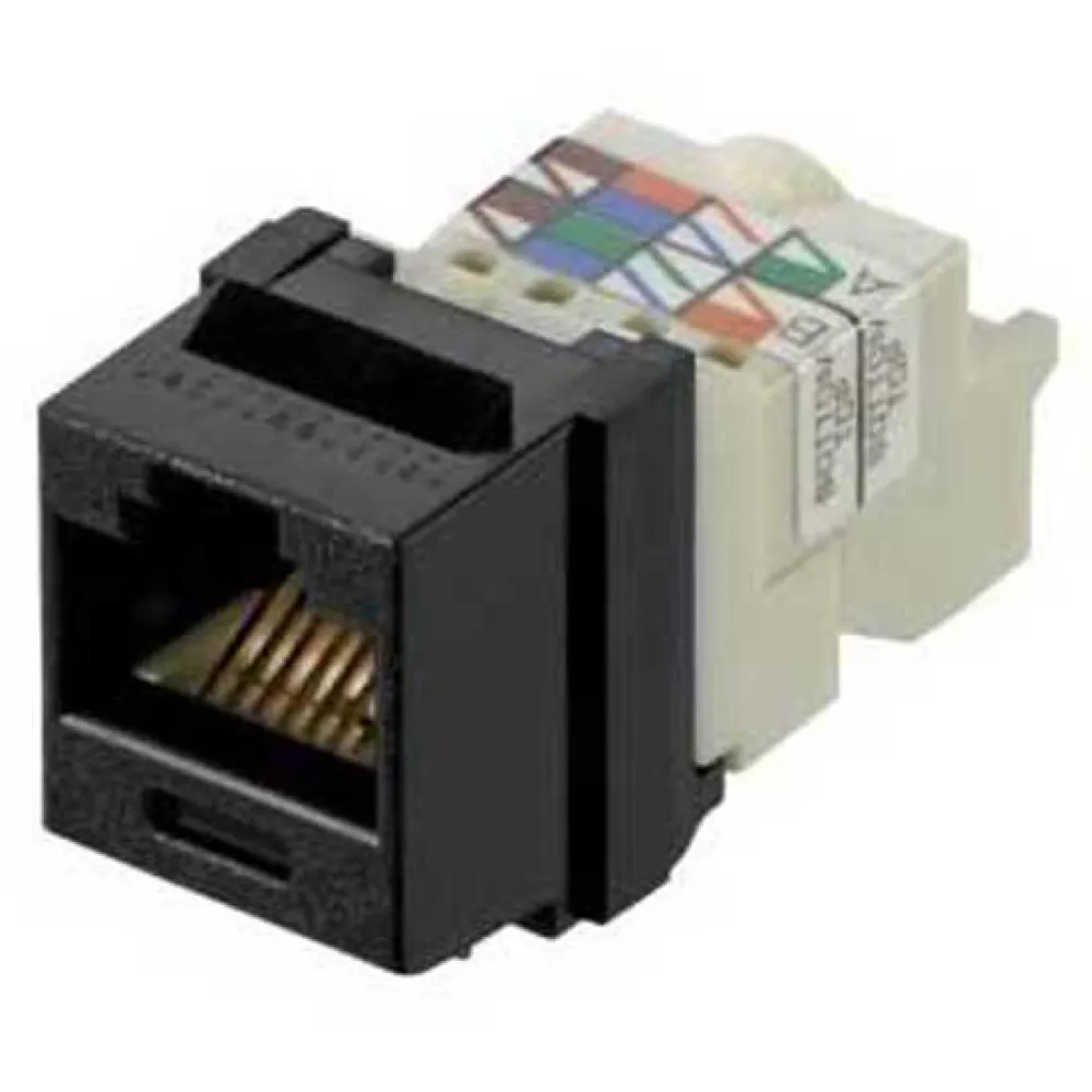 Panduit CAT 6 UTP TPSTYLE Keystone Module Black | Techinn