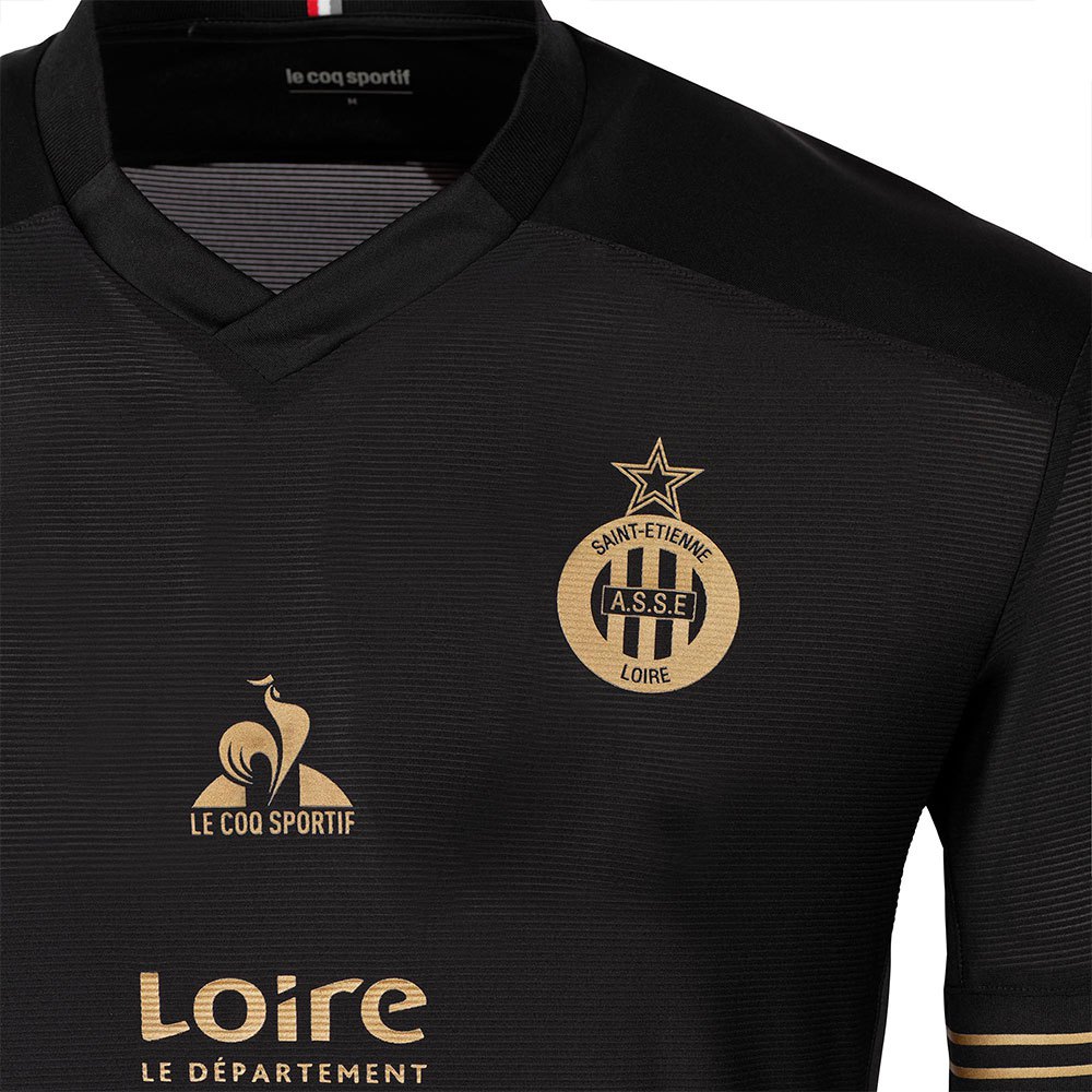 Le coq sportif Tredje Sponsor T-shirt AS Saint Etienne Match