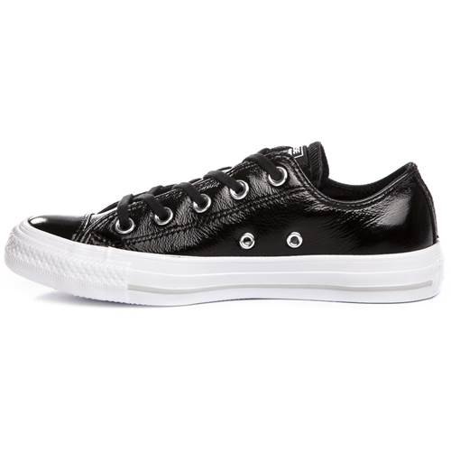 Converse Chuck Taylor All Star Crinkled Patent Leather Shoes Black| Dressinn