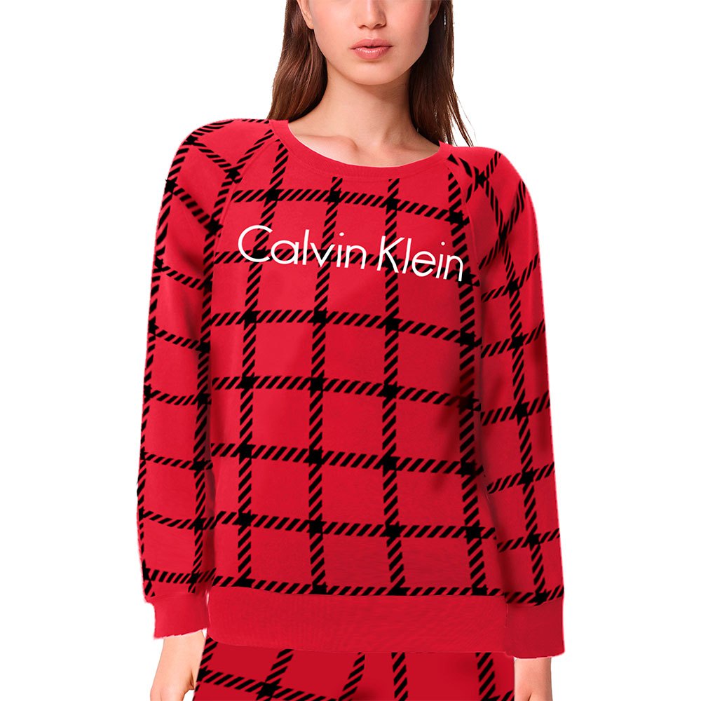 calvin-klein-langermet-nattskjorte-pyjamas