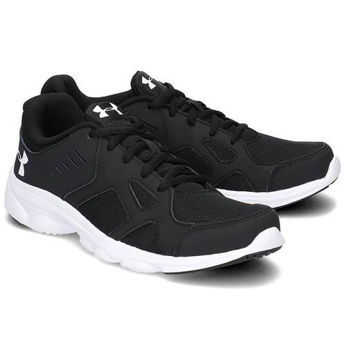 Under Armour Junior Pace GS Running Shoes Trainers Sneakers Black Sports 