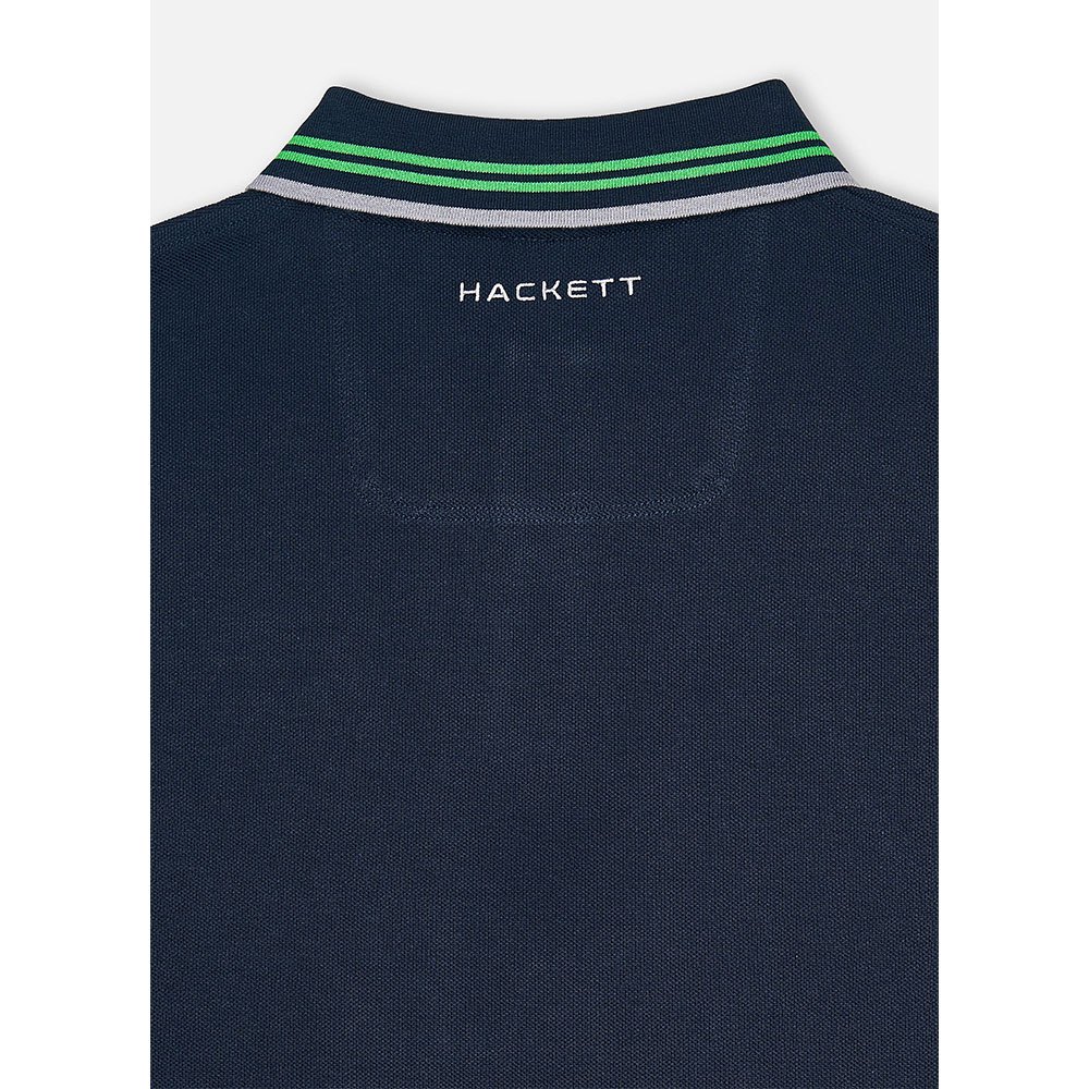 Hackett Lyhythihainen Poolo Amr Jacquard Tipped