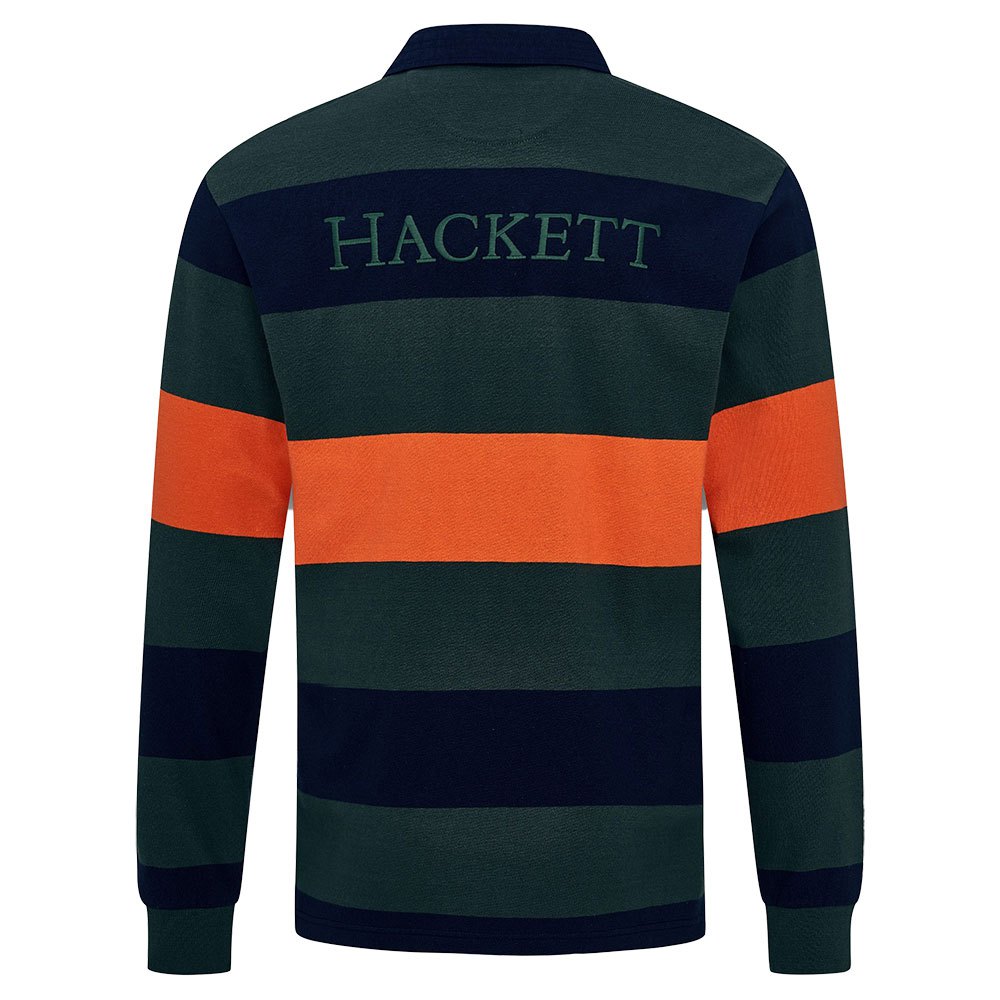 Hackett Stripe Rugby Langærmet Polo Multi