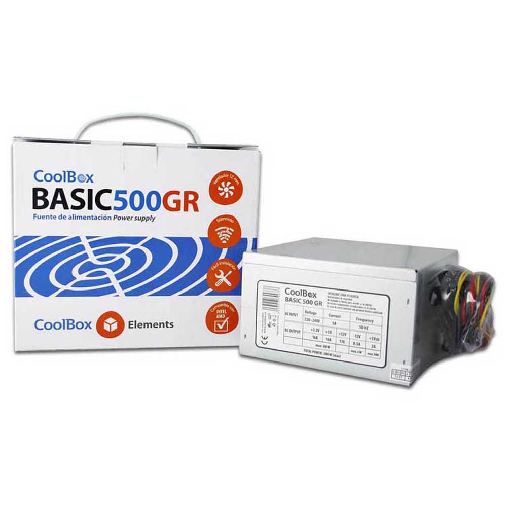 Coolbox Power Supply Basic 500GR ATX 500W