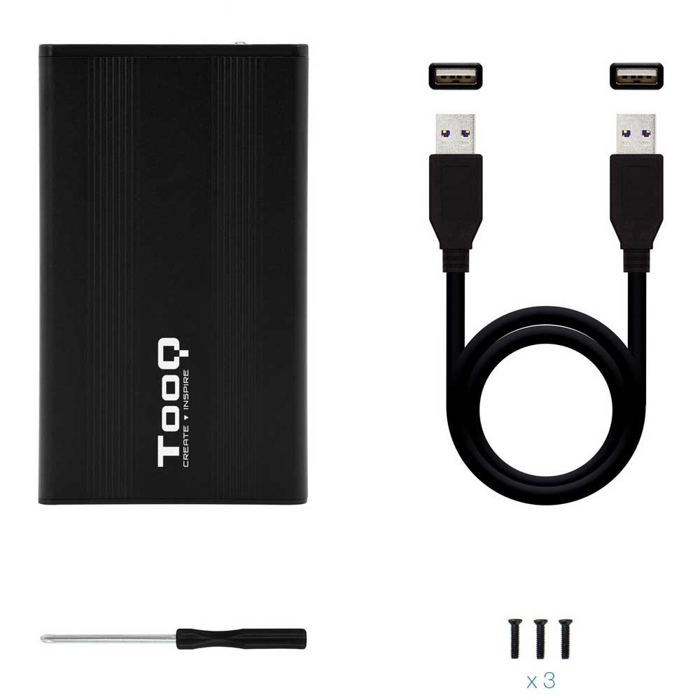 Tooq Boîtier externe pour HDD/SSD TQE-2510B 2.5´´