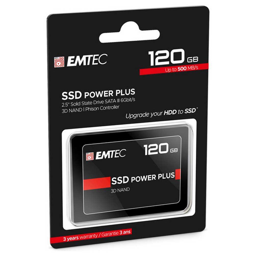papir gået vanvittigt radiator Emtec ECSSD120GX150 120GB Hard Disk SSD Black | Techinn