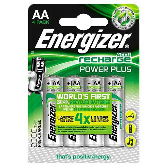 Energizer 充電式電池 HR6 2000MaH AA 4 単位