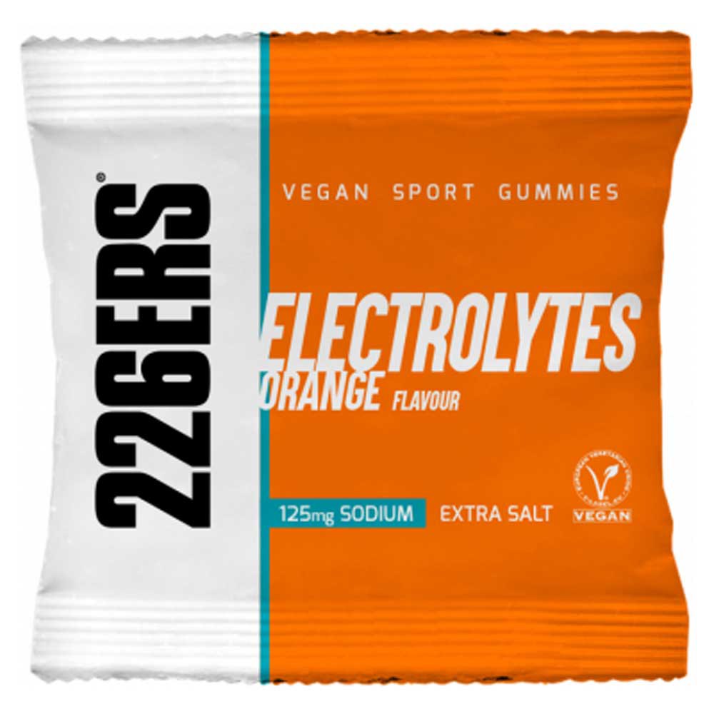 226ers-vegan-sport-gummies-30g-12-eenheden-elektrolyt-oranje-snoepjes-doos