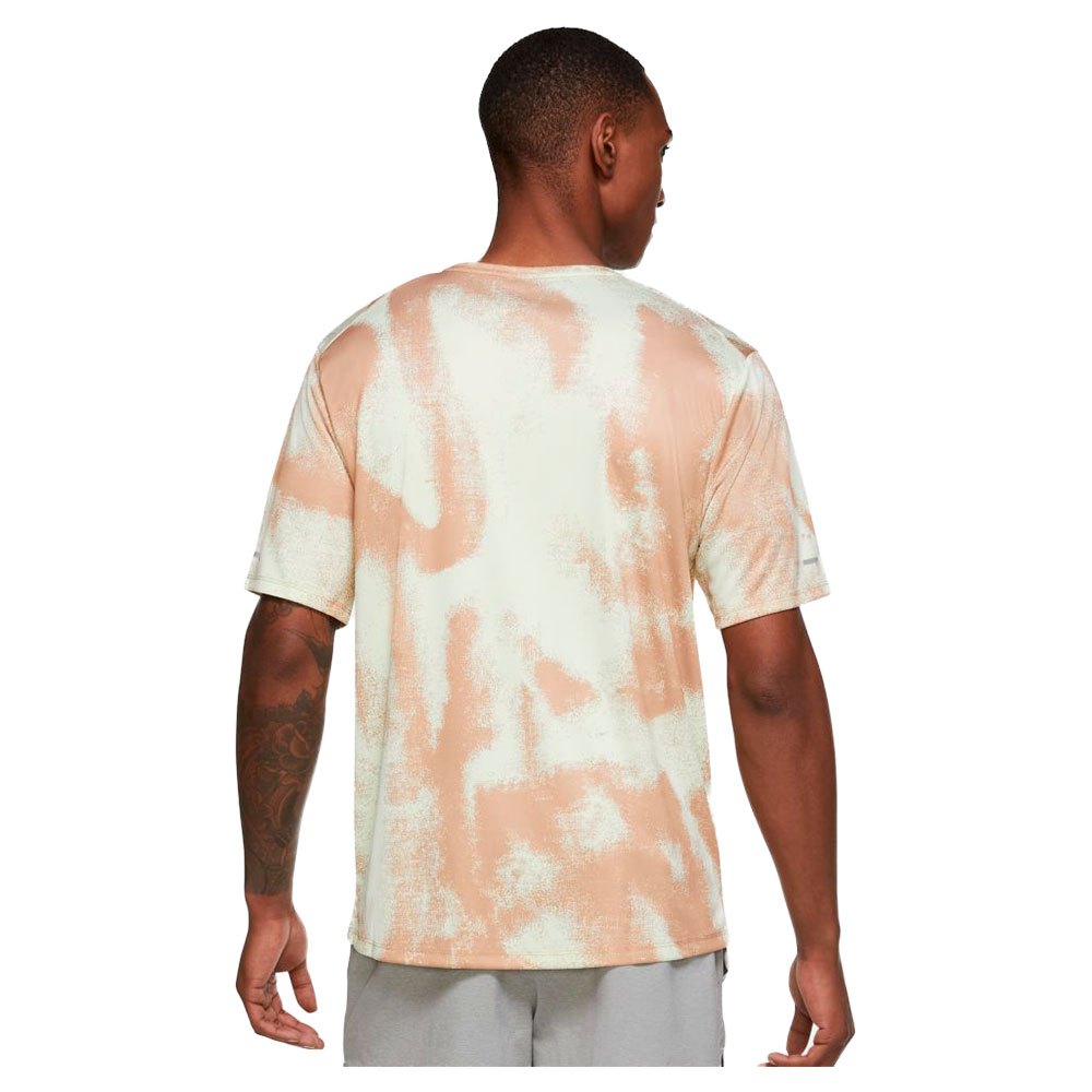 Nike Dri Fit Miler Wild Run Printed Short Sleeve T-Shirt