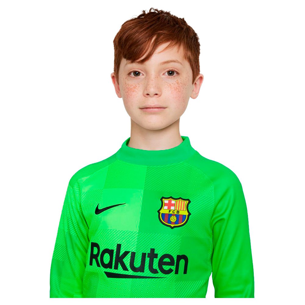Nike Camiseta Manga Larga FC Barcelona 21/22 Junior