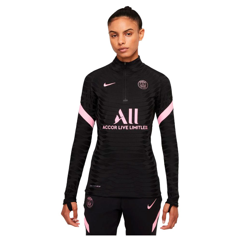donor handelaar Sloppenwijk Nike Paris Saint Germain Elite Away Drill 21/22 Woman Long Sleeve T-Shirt  Black| Goalinn