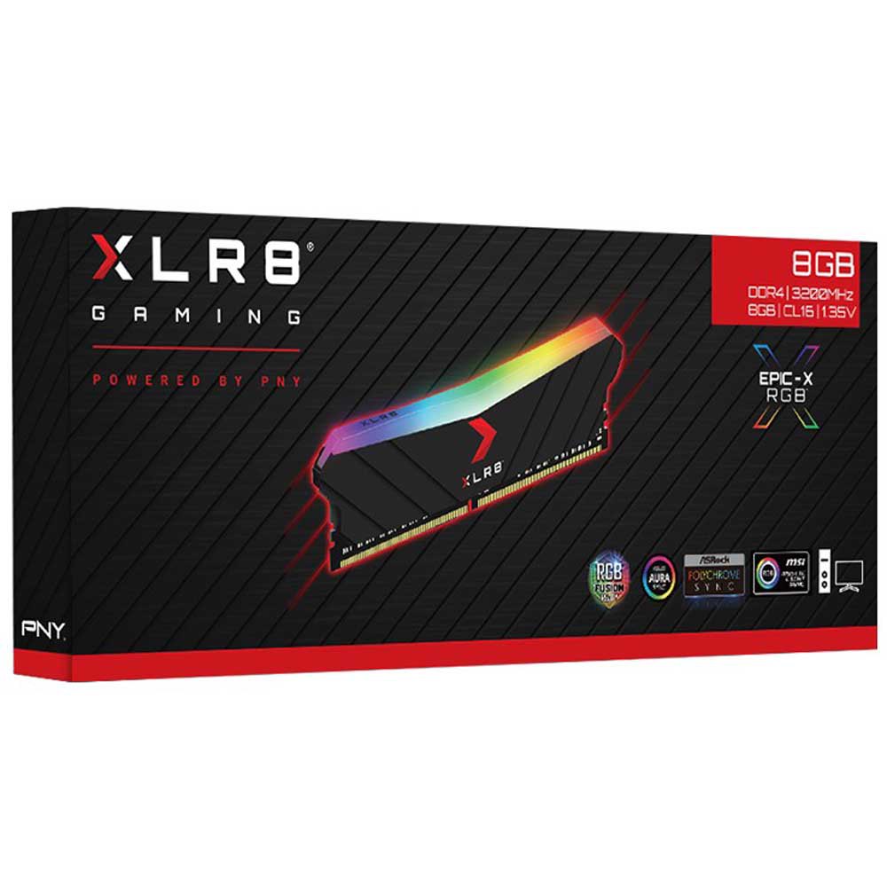 Pny XLR8 Gaming Epic RGB 1x8GB DDR4 3200Mhz RAM Memory