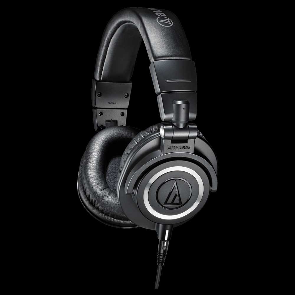 Audio technica ヘッドホン ATH-M50X 黒 | Techinn ヘッドフォンとマイク