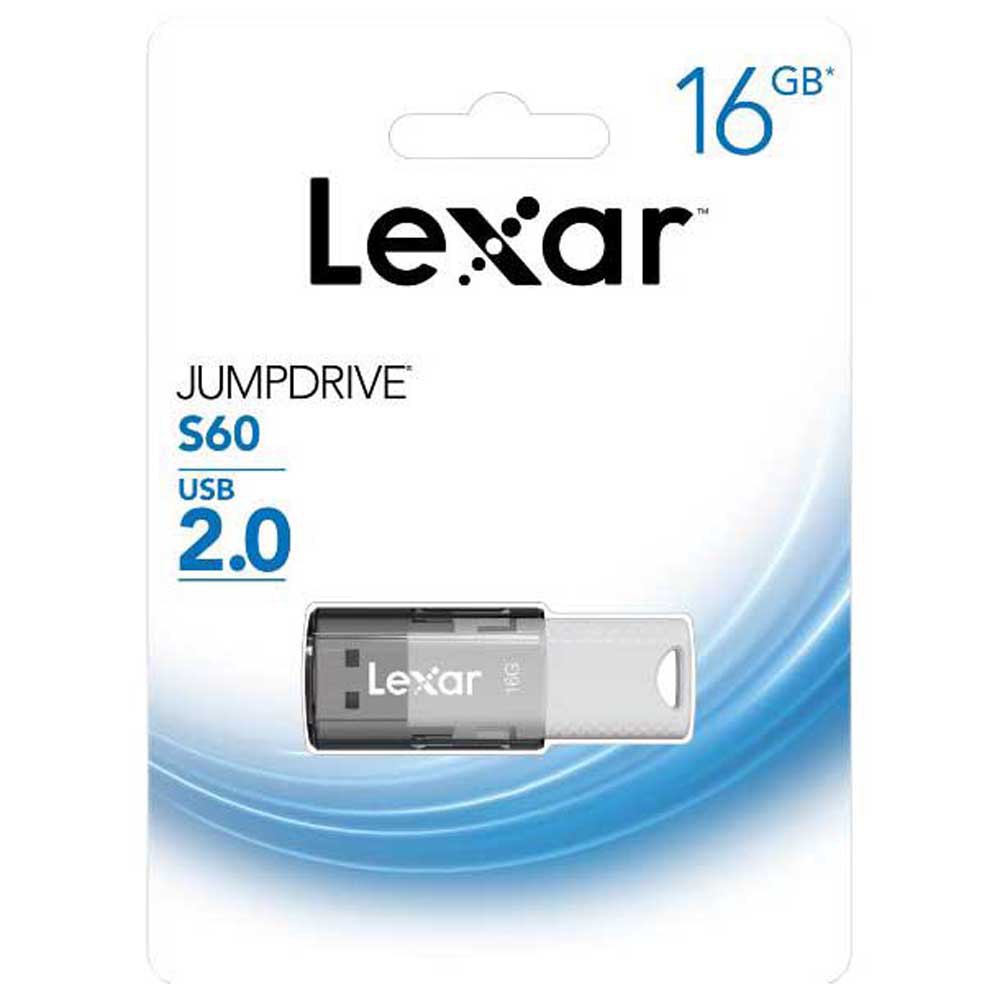 Lexar ペンドライブ Jumpdrive S60 USB 2.0 16GB グレー| Techinn