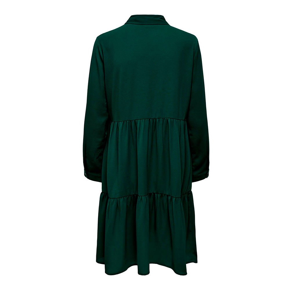 Bliv overrasket niveau mixer Jdy Piper Woven Long Sleeve Dress Green | Dressinn