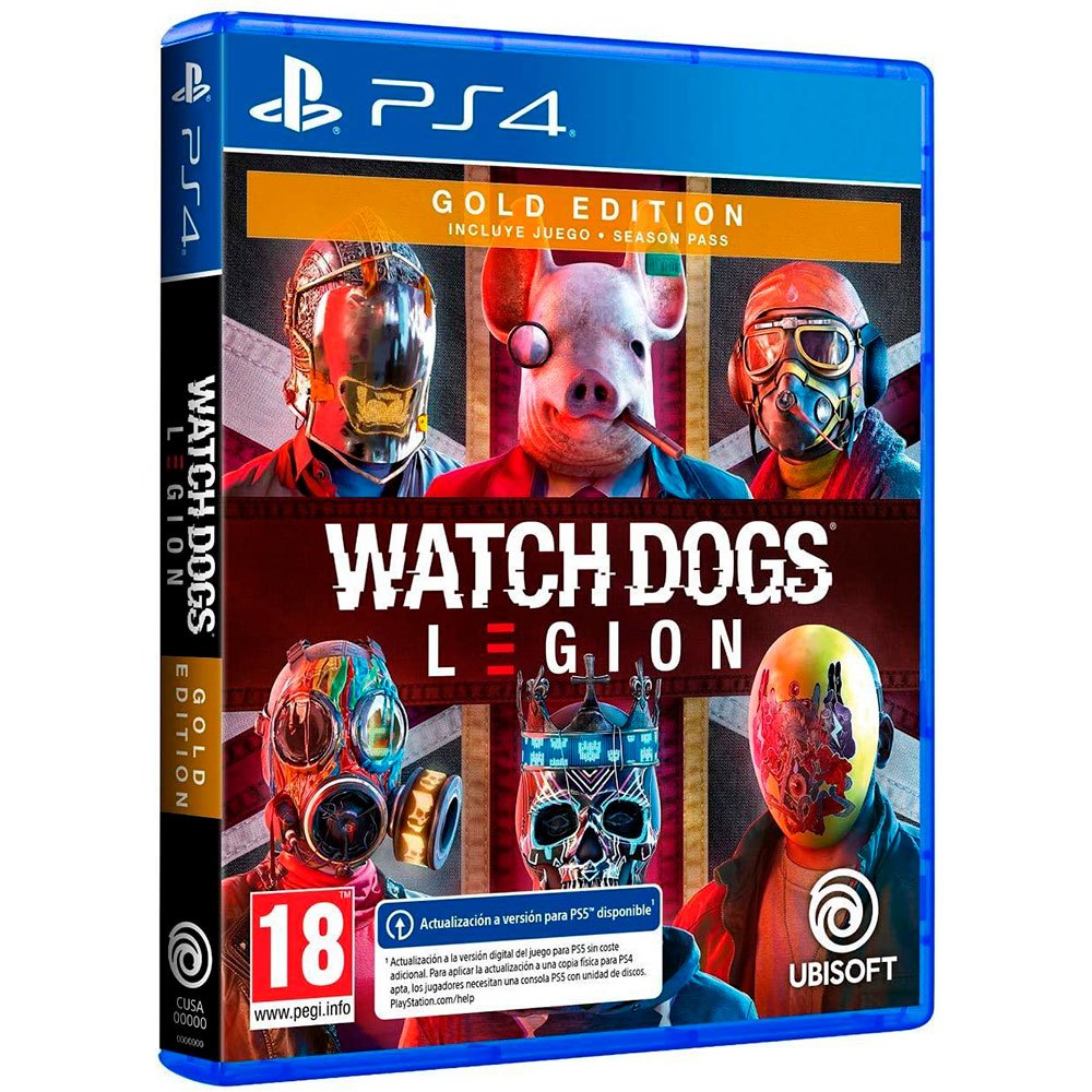 Ubisoft PS4 Watch Dogs Legion Gold Edition マルチカラー| Techinn