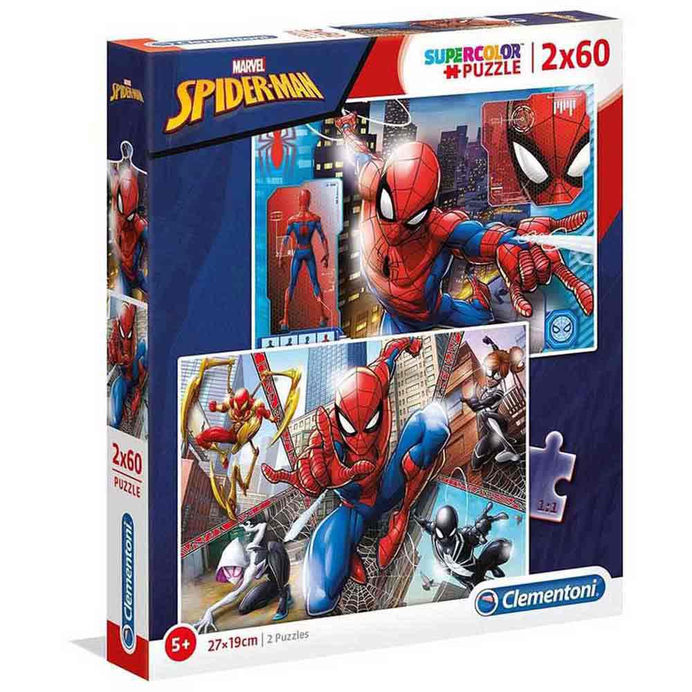 clementoni-puzzle-spider-man-2x60-pieces