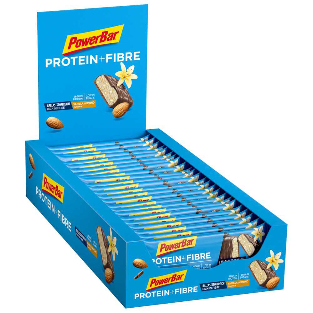 powerbar-fiber-vanilje-mandel-energibarer-box-35g-proteinplus-24-enheder