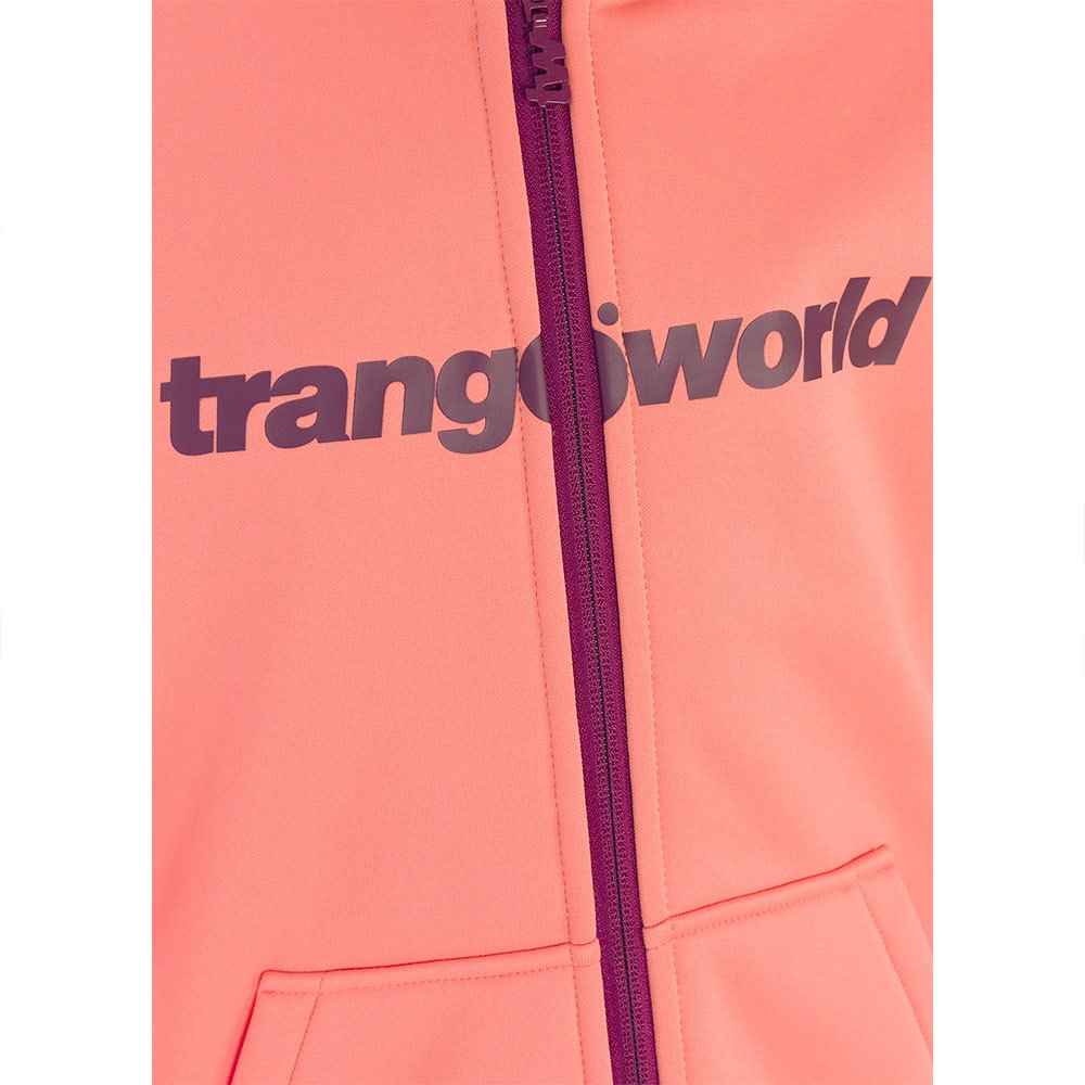 Trangoworld Oby Sweater Met Ritssluiting